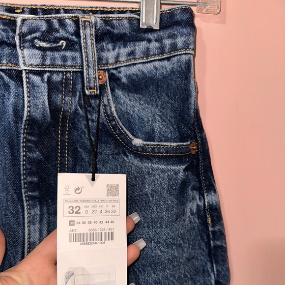 Blue flare Zara Jeans, long waist - Picture 3 of 5